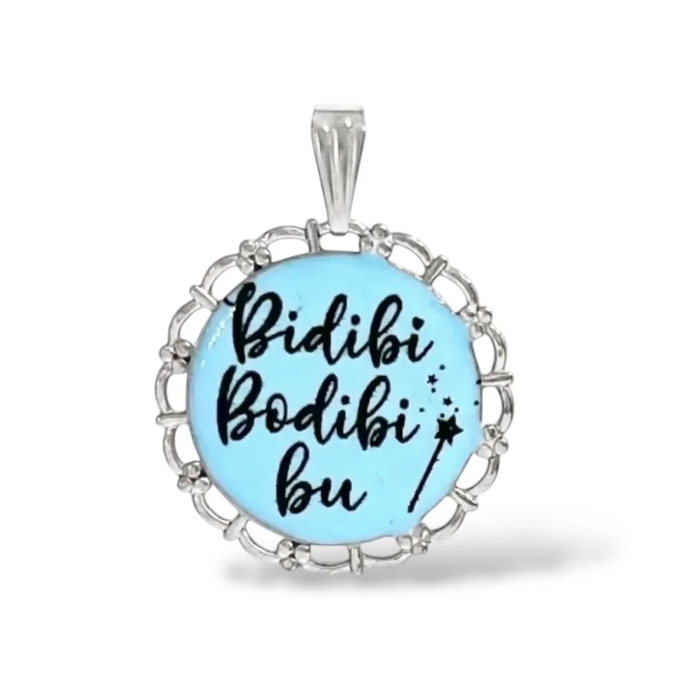 [DIY-732-24] Bidibi Bodibibu-Ciondolo/Charms in Acciaio - DIY-732-24 (Argento)