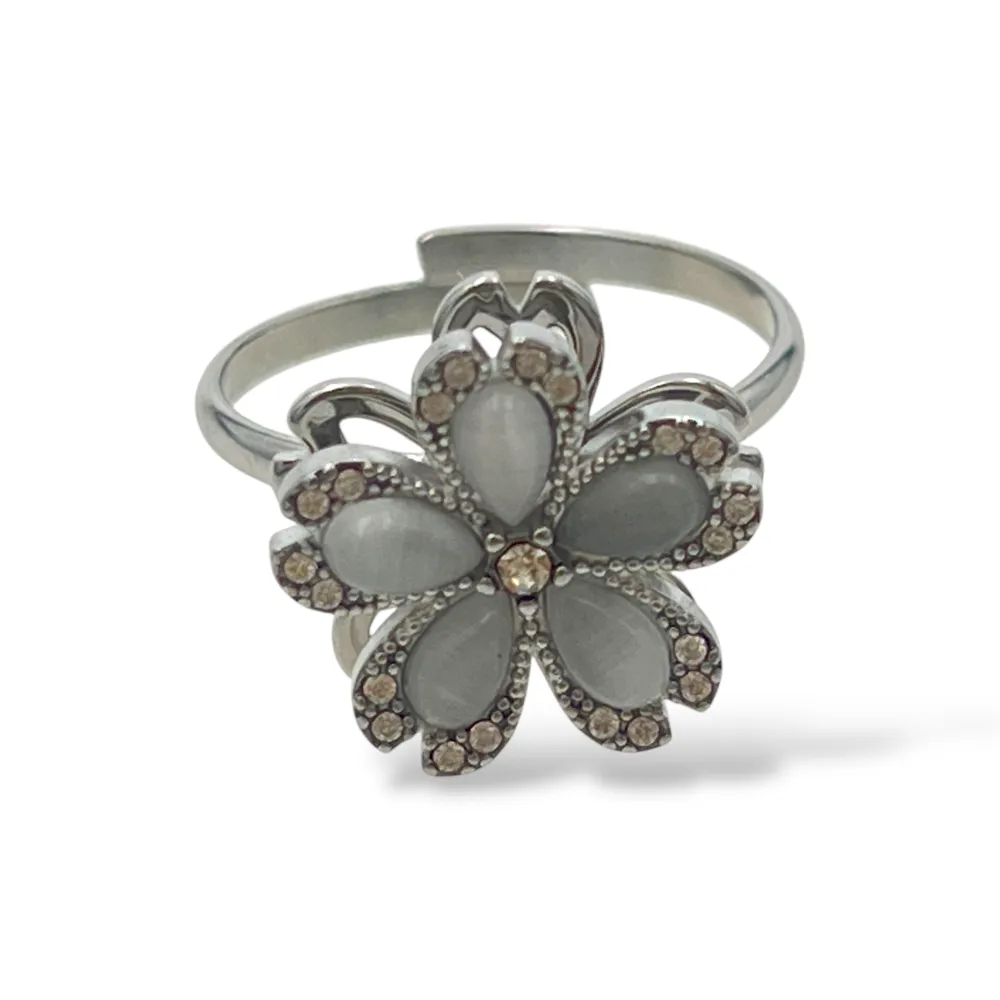 Fiore spinner -Anello in Acciaio - AN-795-15463