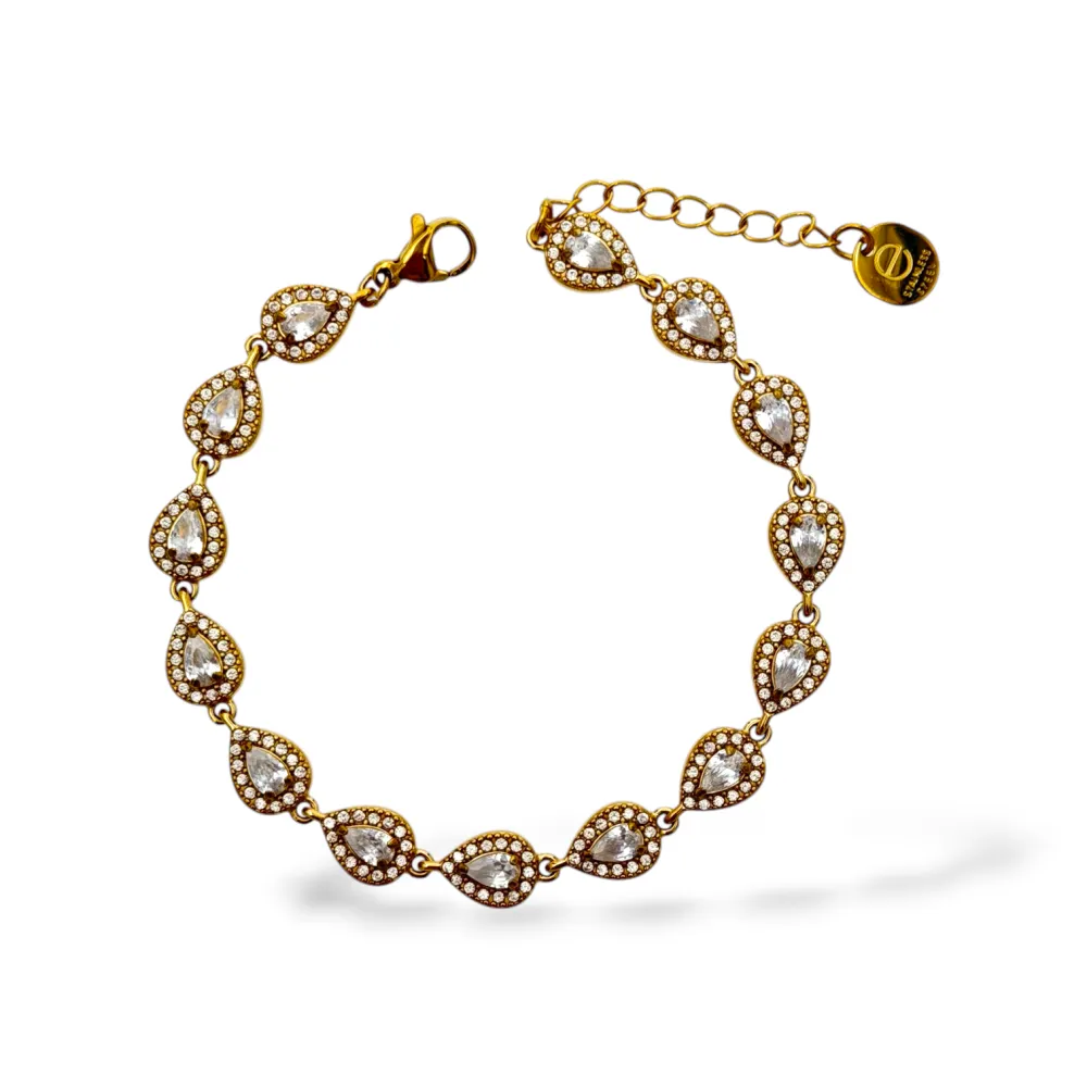 Goccia-Bracciale in Acciaio - BR-103-AA7420B