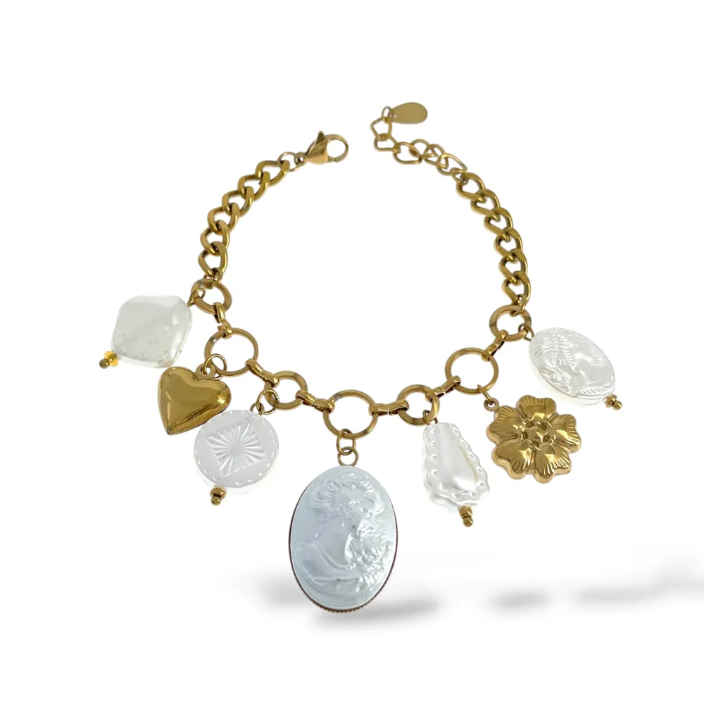 Cameo-Bracciale in Acciaio - BR-732-705