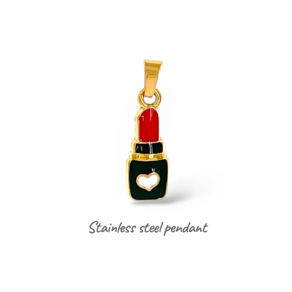 [DIY-413-81] Rossetto-Ciondolo/Charms in Acciaio - DIY-413-81