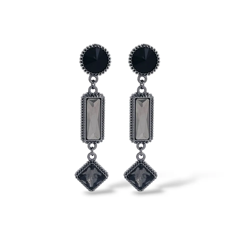 Cerchio, Rettangolo, Quadrato-Orecchini Moda Pendente  - OR-732-760