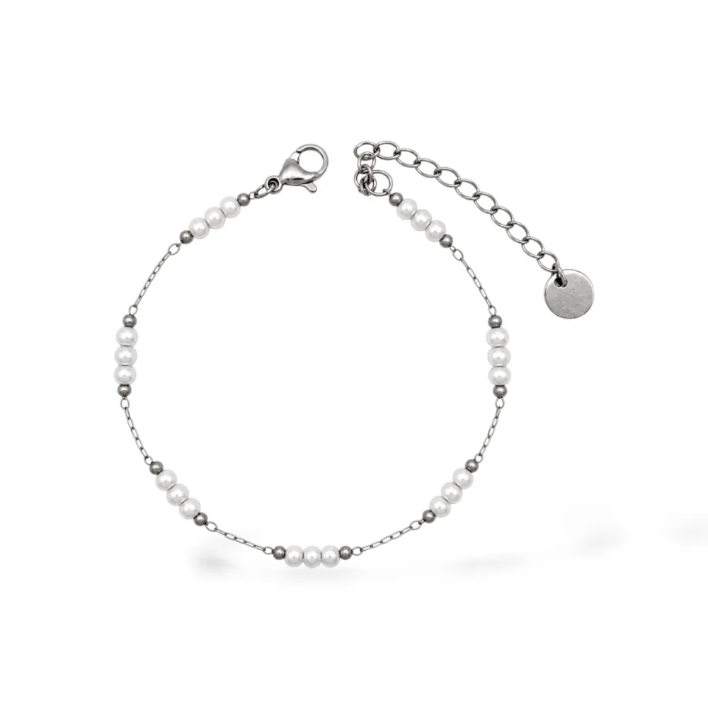 Perline-Bracciale in acciaio - BR-413-3311