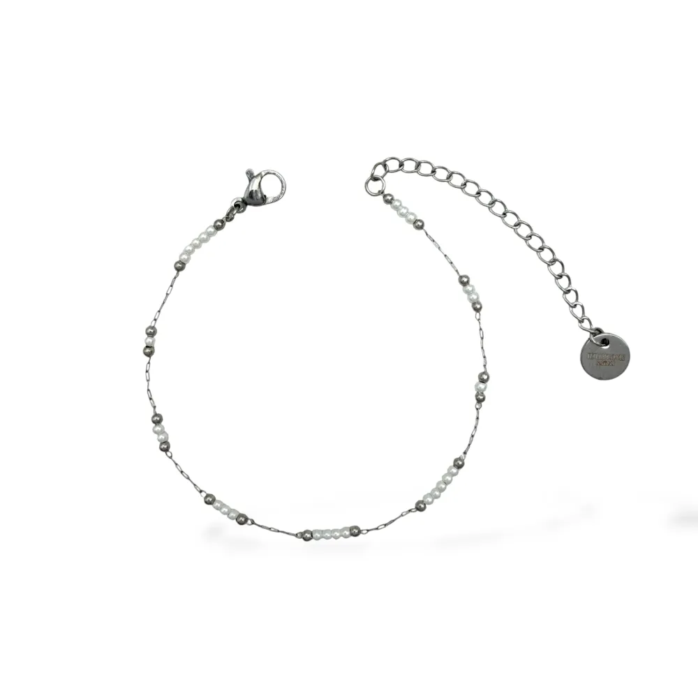 Perline-Bracciale in acciaio - BR-413-3312