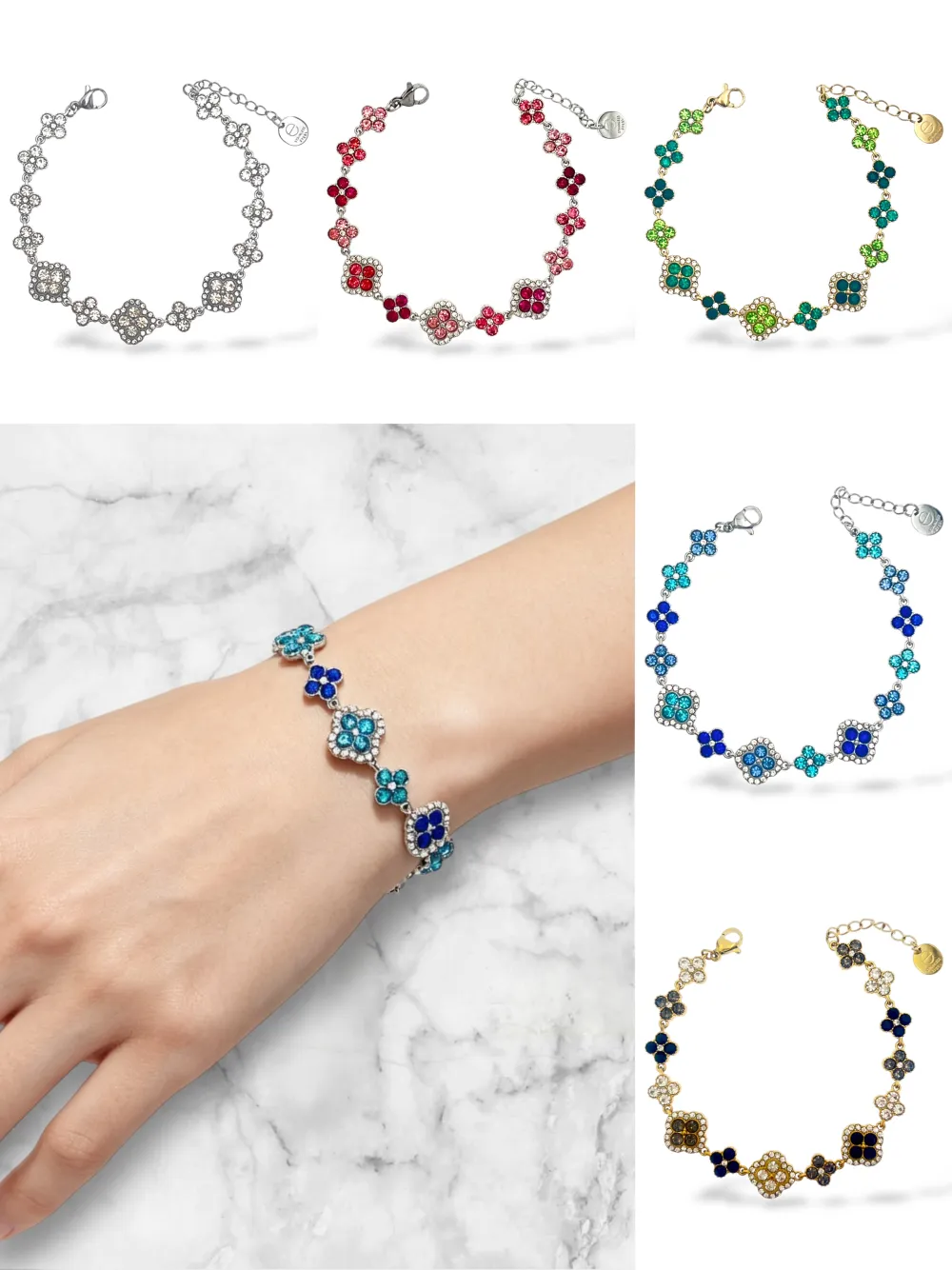 Quadrifoglio-Bracciale Moda - BR-103-AA6801B