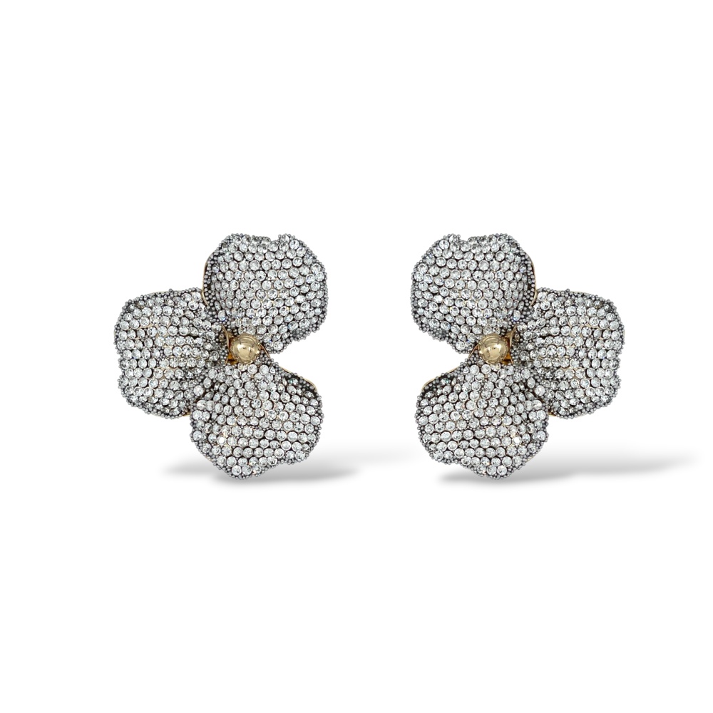 [OR-759-40] Fiore-Orecchini Moda - OR-759-40 (Argento)