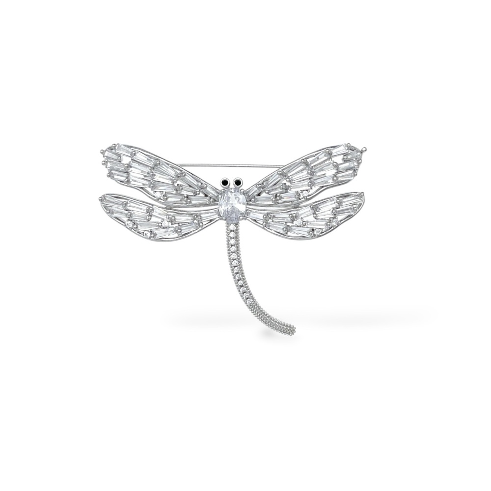 Libellula-Spilla con Zirconia - SP-506-519