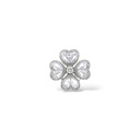 Quadrifoglio-Spille Magnetiche con Zirconia - SPM-506-532