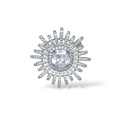 Sole -Spilla con Zirconia - SP-506-513