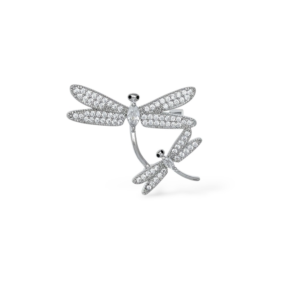 Libellula-Spilla con Zirconia - SP-506-551