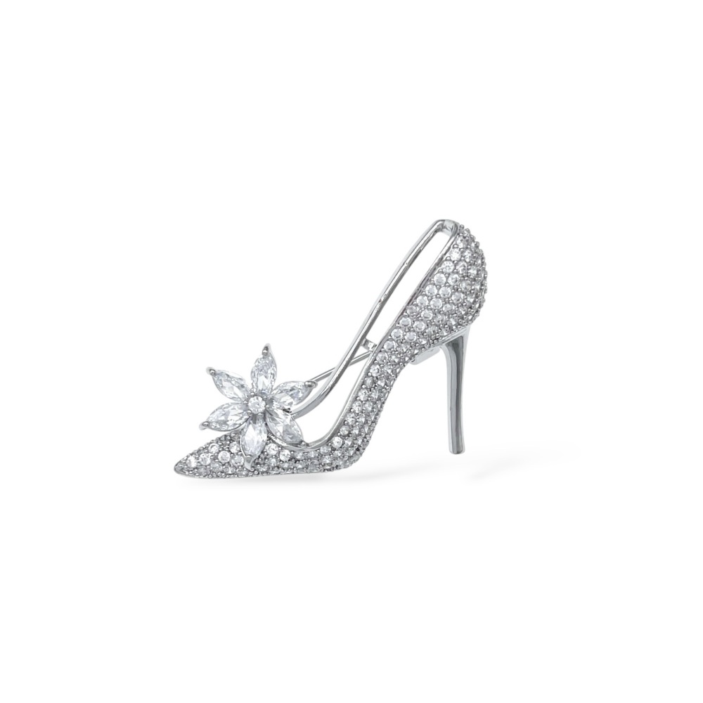 Scarpe Con Tacchi-Spilla con Zirconia - SP-506-557