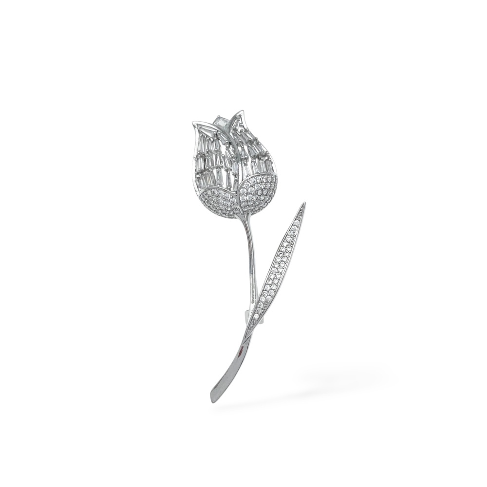 Rosa-Spilla con Zirconia - SP-506-501