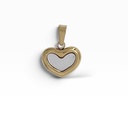 Cuore-Ciondolo/Charms in Acciaio - DIY-413-181