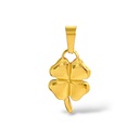 Quadrifoglio-Ciondolo/Charms in Acciaio - DIY-413-183
