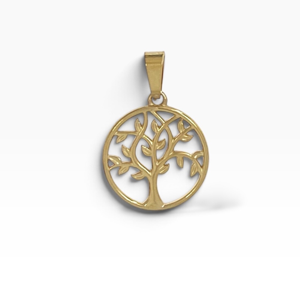 [DIY-413-185] Albero Della Vita-Ciondolo/Charms in Acciaio - DIY-413-185