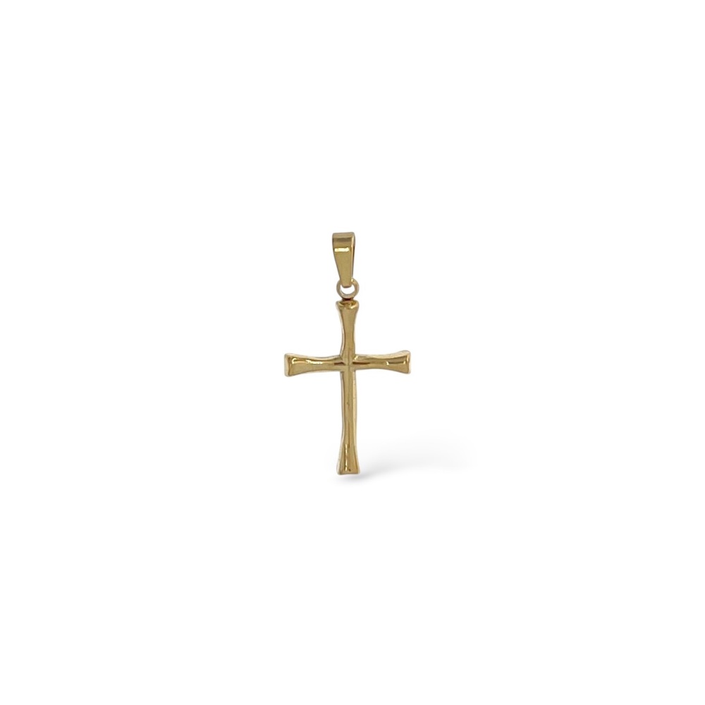 Croce-Ciondolo/Charms in Acciaio - DIY-413-194