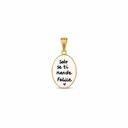 Solo Se Ti Rende Felice-Ciondolo/Charms in Acciaio - DIY-732-9