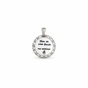 Non So Cosa Faccio Ma Continuo-Ciondolo/Charms in Acciaio - DIY-732-8