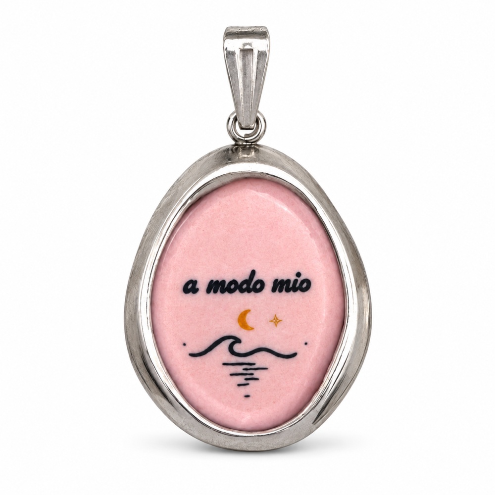 A Modo Mio-Ciondolo/Charms in Acciaio - DIY-732-7