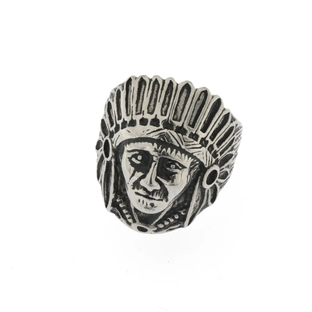 [Indiano - Anello da Uomo] Indiano - Anello da Uomo (17#)