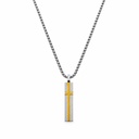 Croce -Collana Lunga da Uomo in Acciaio - CL-600-H420
