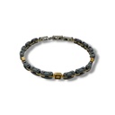 corda metallica Punto Luce -Bracciale Uomo in Acciaio - BR-775-97