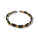 corda metallica Punto Luce -Bracciale Uomo in Acciaio - BR-775-104