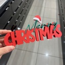 Merry Christmas-Scritta in 3D OMAGGIO - OMAGGIO MERRY CHRISTMAS