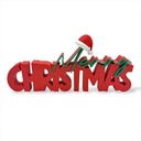 Merry Christmas-Scritta in 3D - ESP-MERRY CHRISTMAS