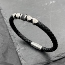 Cerchio-Bracciale in Acciaio da uomo - BAU-720-48