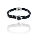 Timone-Bracciale in Acciaio da Uomo - BAU-600-B171
