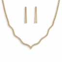 Set Collana-Orecchini Moda Per Sposa in Ottone - SET-321-3389