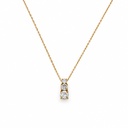 Punti Luce-Collana Corta in Acciaio - CL-103-AA7602N