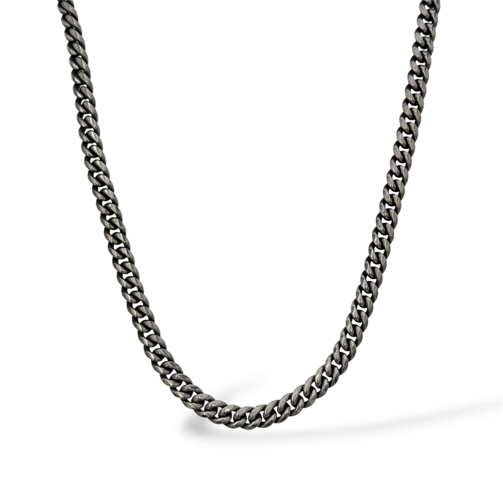 [CL-208-259 10MM 50+5] Catena 10MM 50+5 - Collana Da Uomo In Acciaio - CL-208-259 10MM 50+5