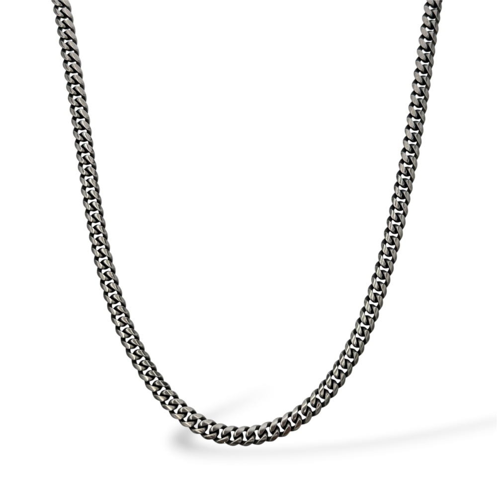 Catena 8MM 50+5 - Collana Da Uomo In Acciaio - CL-208-259 8MM 50+5