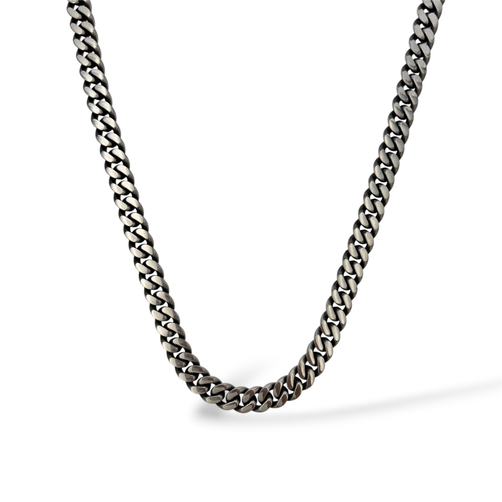 Catena 12MM 50+5 - Collana Da Uomo In Acciaio - CL-208-260 12MM 50+5
