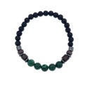 Semplice-Bracciale Elastico in Acciaio da Uomo - BAU-739-02