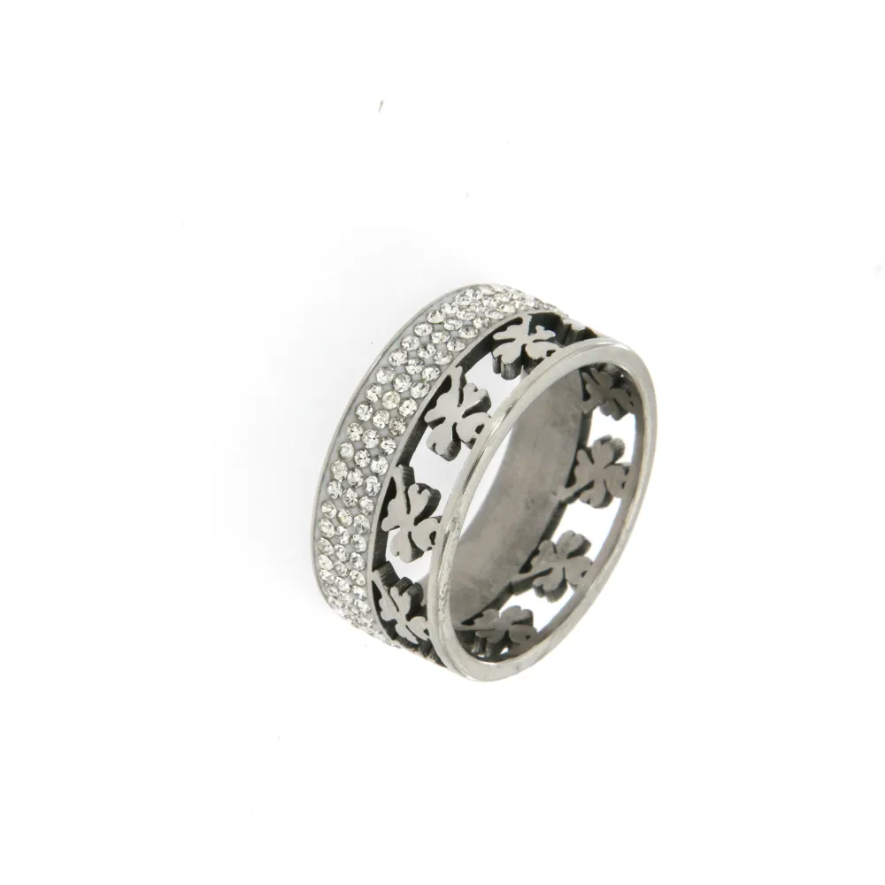 [AAM105-95-2] AAM-Quadrifoglio 5494 - 12 Pz Anelli in Acciaio - AAM105-95-2