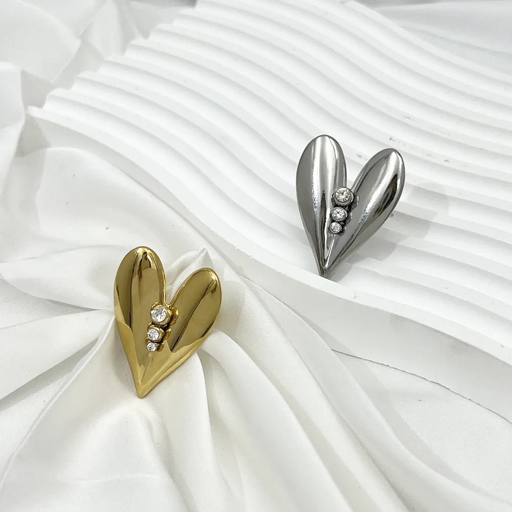 Cuore -Anello Regolabile in Acciaio - AAR-759-11