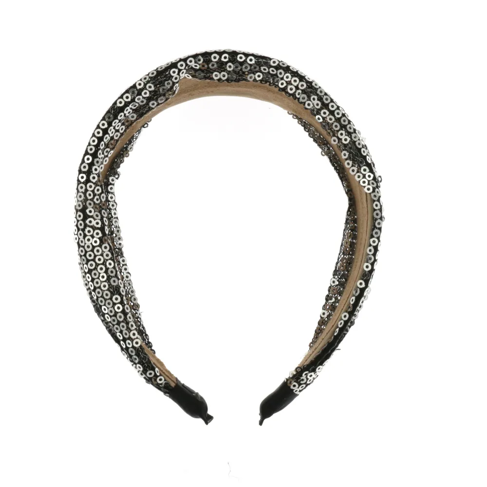 AXC Paillettes  4463- Cerchietti per Capelli - AXC Paillettes  4463- Cerchietti per Capelli (Argento)