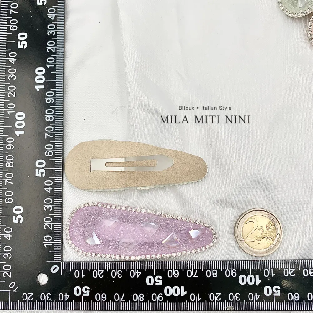 [AXC-143-10] Strass-12Pz Clic Clac per Capelli - AXC-143-10