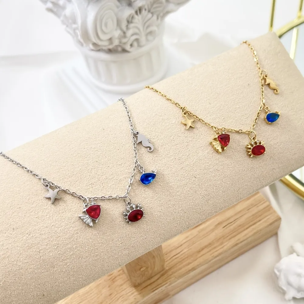 Mare -Bracciale in Acciaio con Chiusura - BAC-103-AA2747B