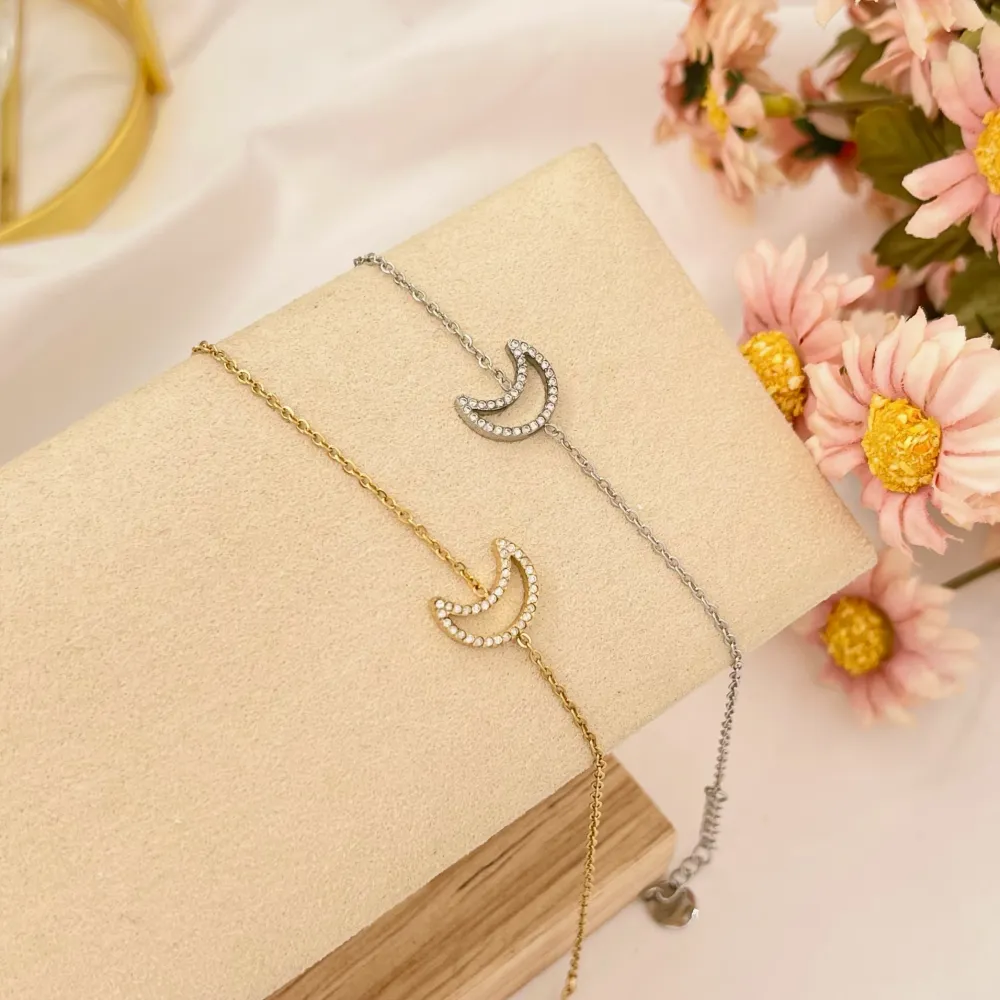 Luna-Bracciale in Acciaio con Chiusura - BAC-103-AA2835B