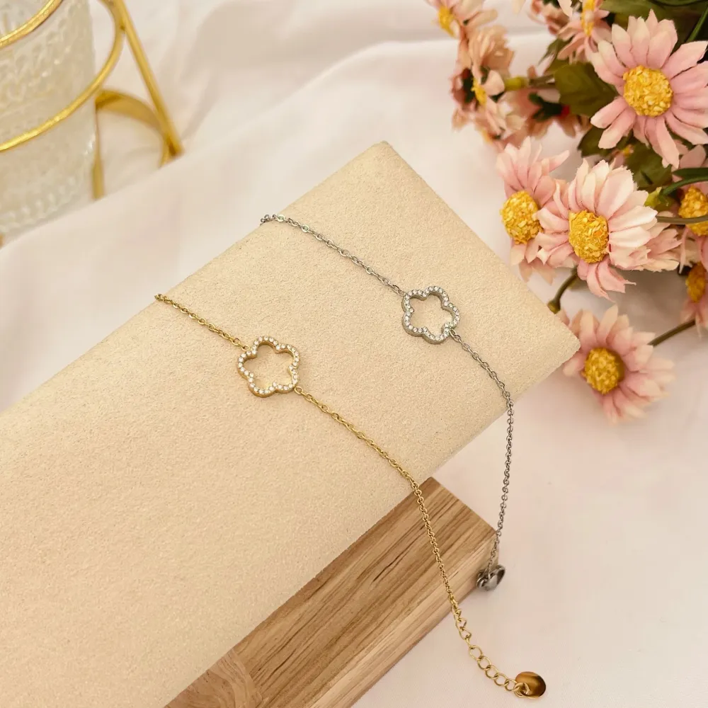 Fiore-Bracciale in Acciaio EMANA - BAC-103-AA2841B