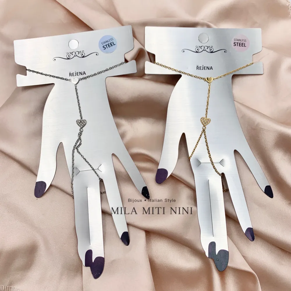 Cuore-Baciamano in Acciaio - BAC-103-AA372B