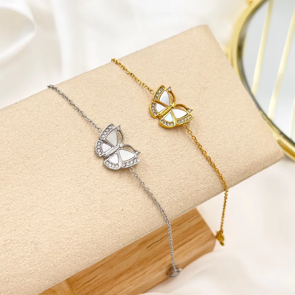 Farfalla-Bracciale in Acciaio - BAC-103-AA4178B