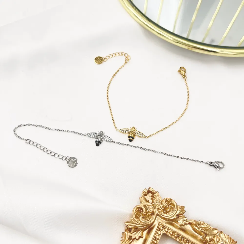 Ape-Bracciale in Acciaio con Chiusura - BAC-103-AA4184B