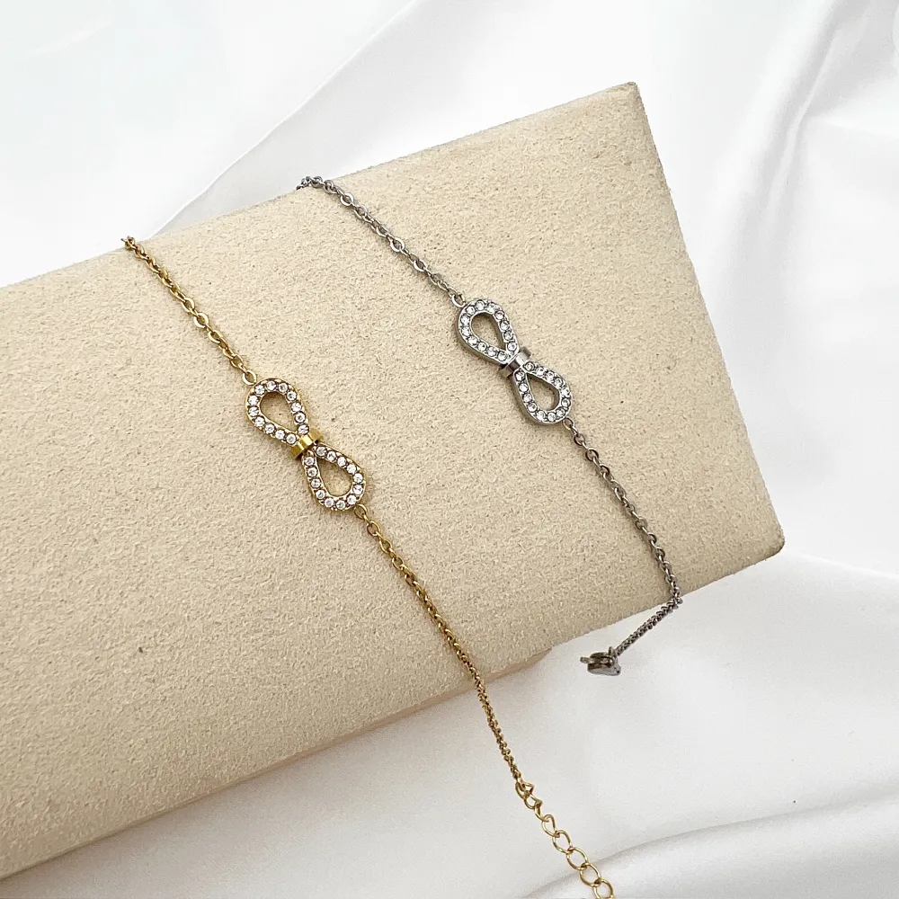 Fiocco-Bracciale in Acciaio - BAC-103-AA4300B