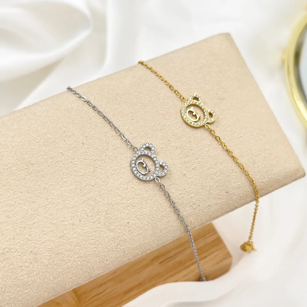 Orsetto-Bracciale in Acciaio - BAC-103-AA4361B