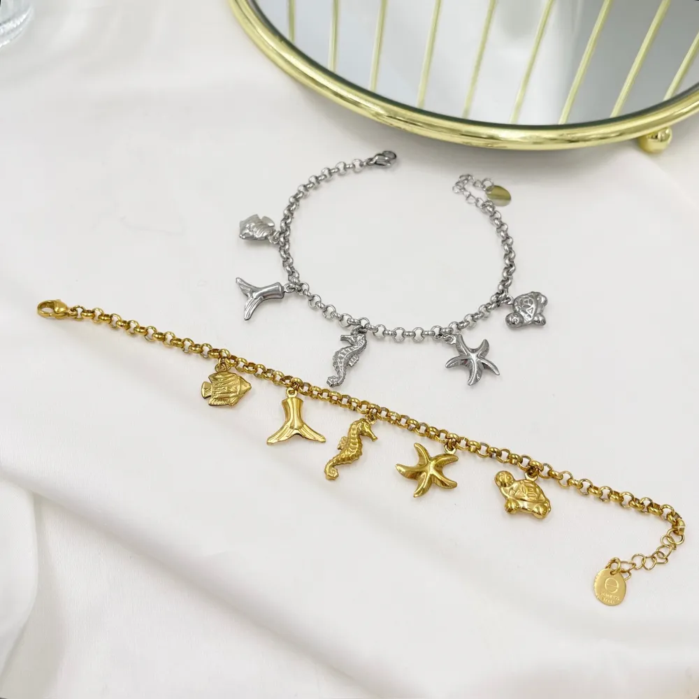 Soggetti Mare-Bracciale in Acciaio - BAC-103-AA4621B